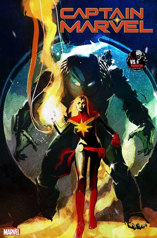 Captain Marvel #40 Nord Predator Variant | L.A. Mood Comics and Games