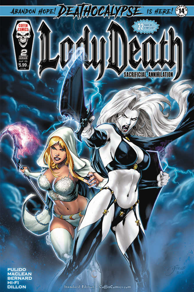 Lady Death Sacrificial Annihilation #2 (Of 2) Cover A  Bernard | L.A. Mood Comics and Games