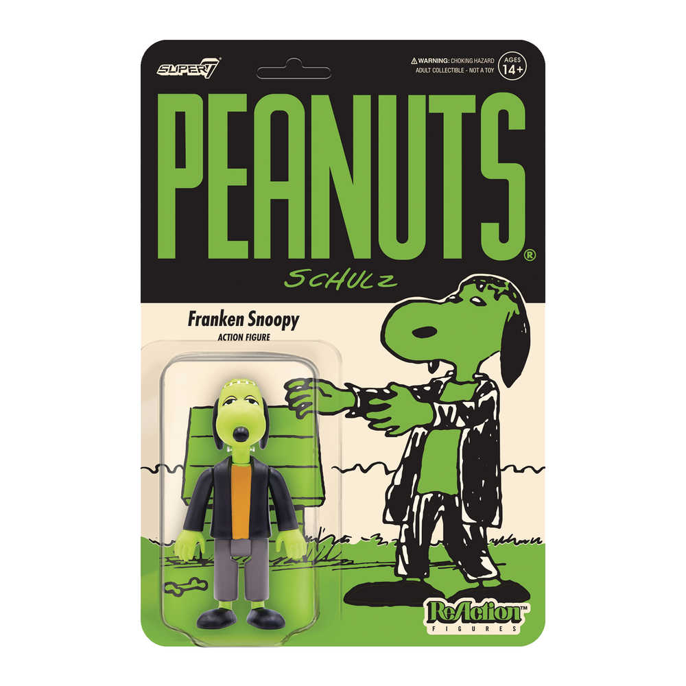 Peanuts W5 Snoopies Franken Snoopy Reaction Figure | L.A. Mood Comics and Games