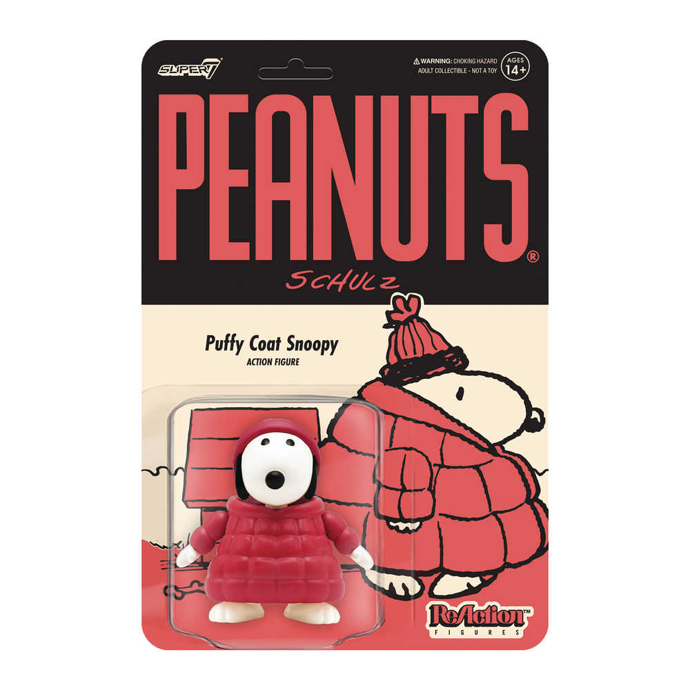 Peanuts W5 Snoopies Puffycoat Snoopy Reaction Figure  ( | L.A. Mood Comics and Games