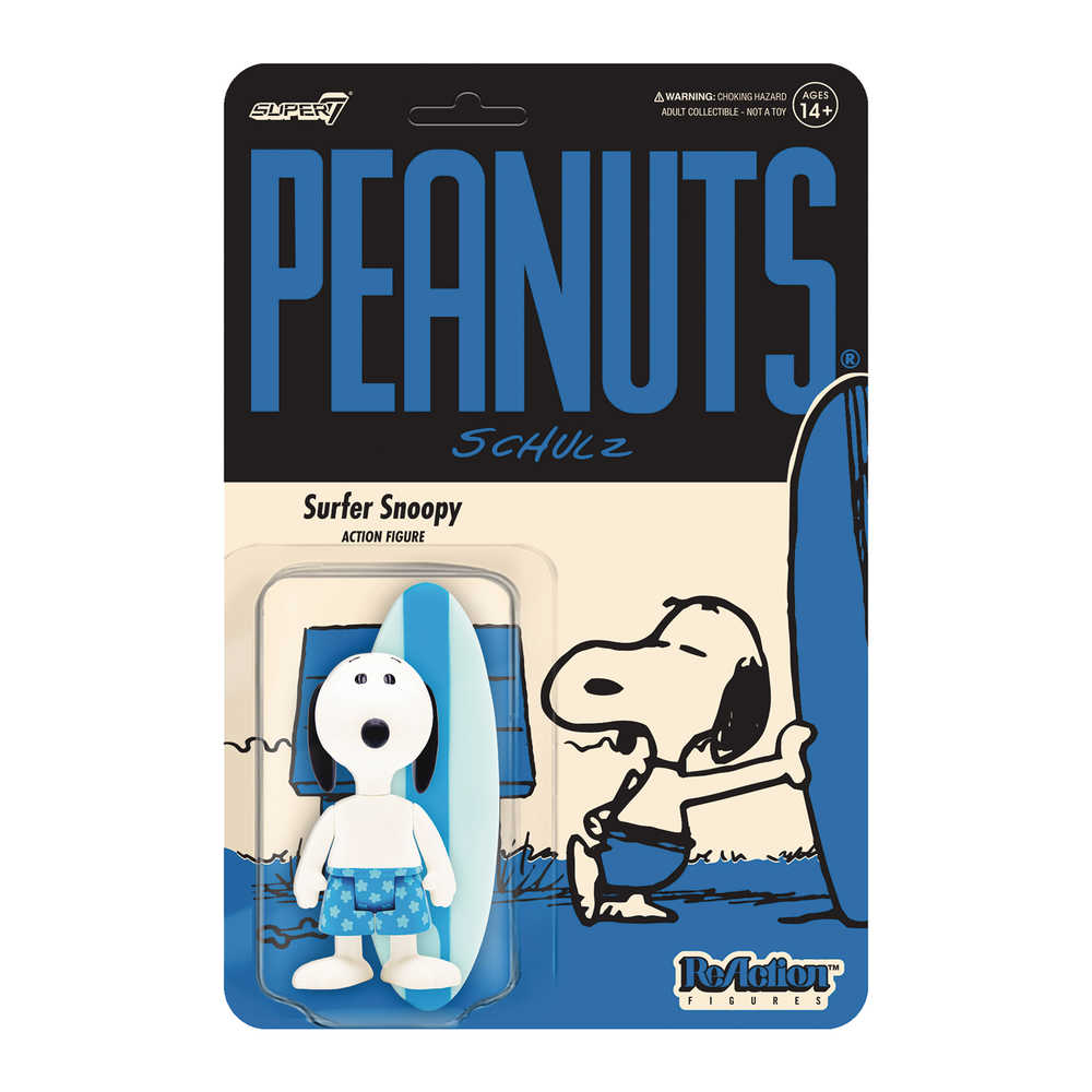 Peanuts W5 Snoopies Surfer Snoopy Reaction Figure | L.A. Mood Comics and Games