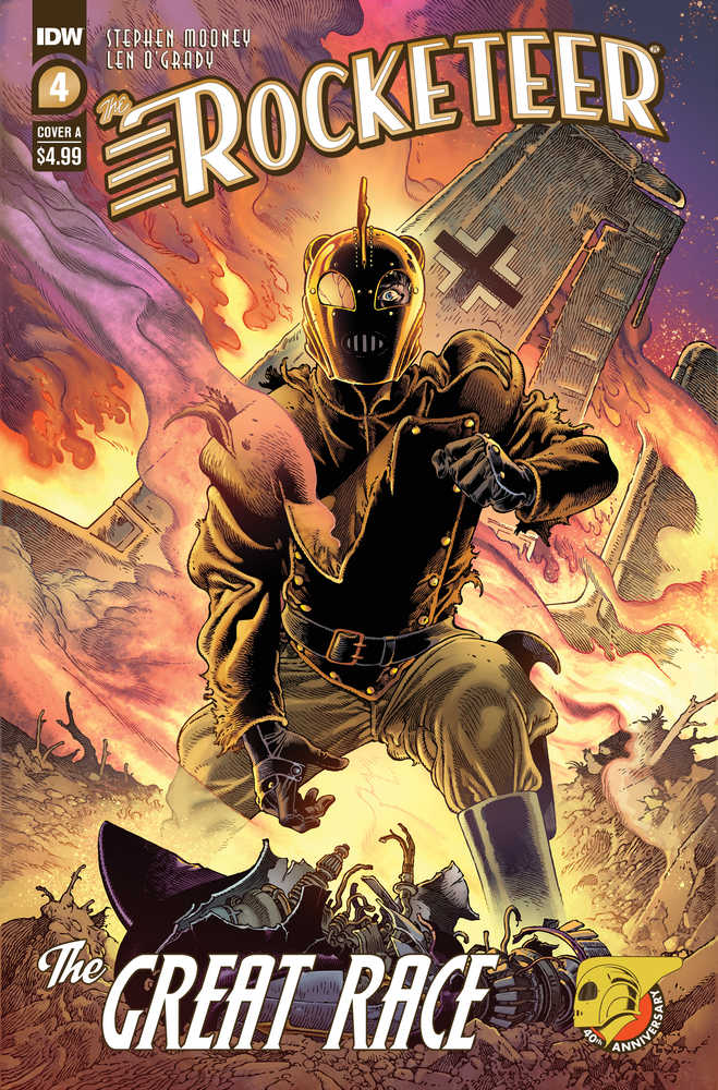 Rocketeer The Great Race #4 (Of 4) Cover A Rodriguez | L.A. Mood Comics and Games