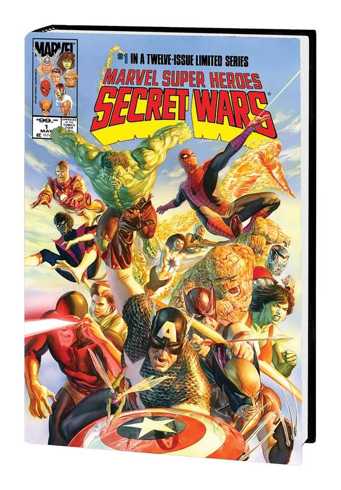 Secret Wars Omnibus Hardcover Ross Direct Market Variant New Printing | L.A. Mood Comics and Games