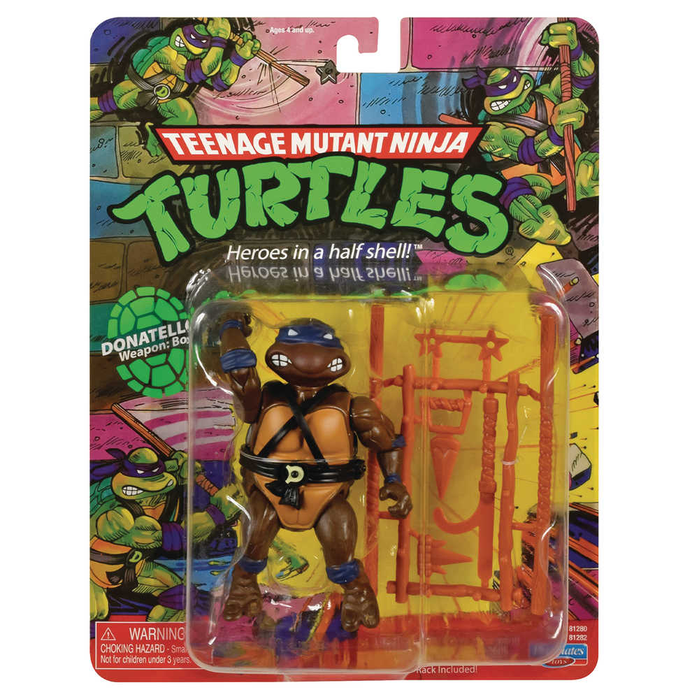 Teenage Mutant Ninja Turtles Classic Donatello Basic Action Figure | L.A. Mood Comics and Games