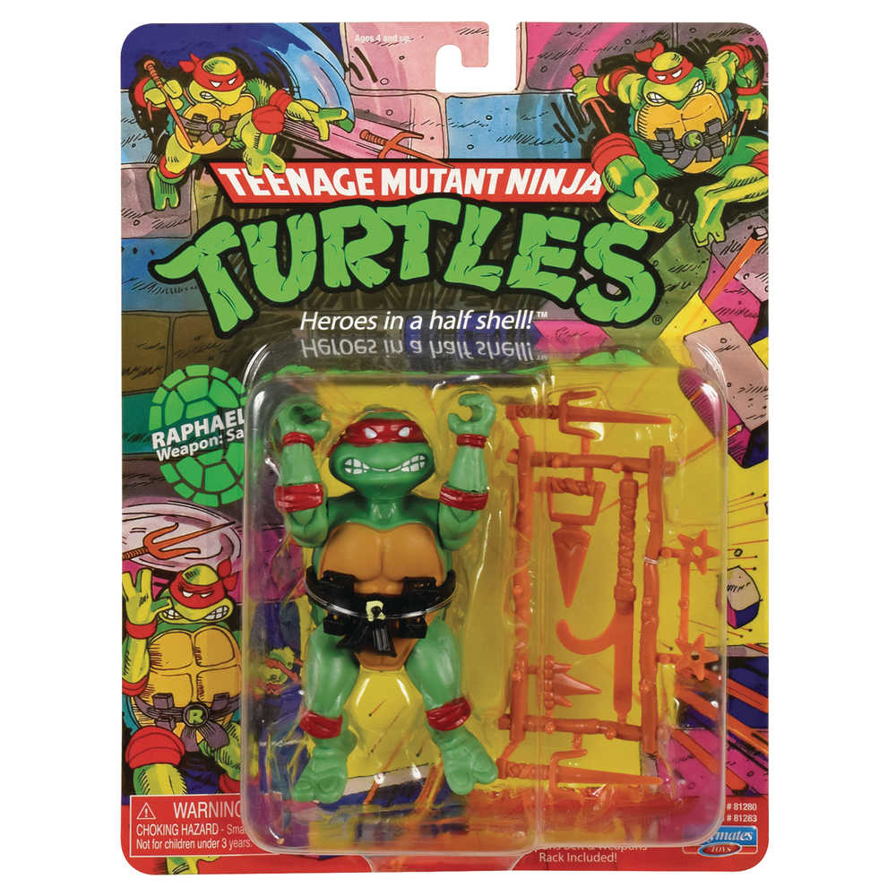 Teenage Mutant Ninja Turtles Classic Raphael Basic Action Figure | L.A. Mood Comics and Games