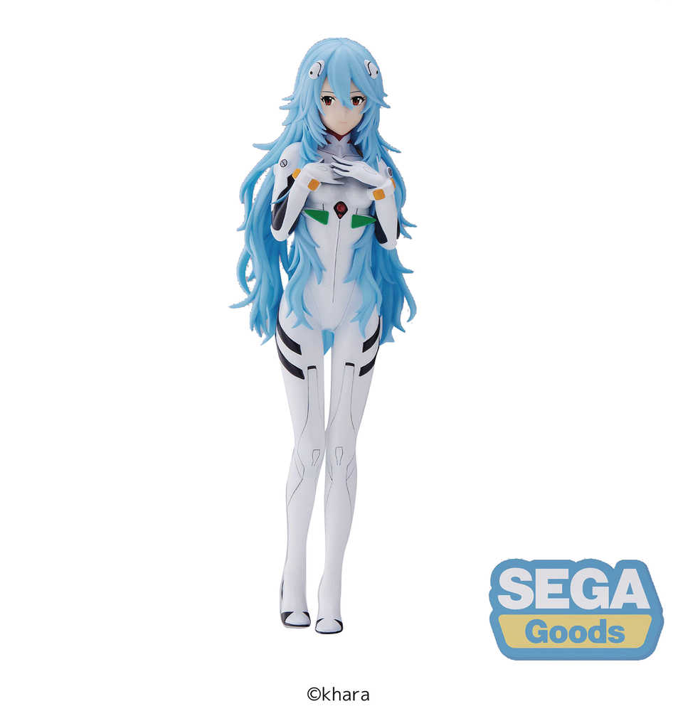 Evangelion Thrice Upon A Time Rei Ayanami Long Hair Ver Figure | L.A. Mood Comics and Games