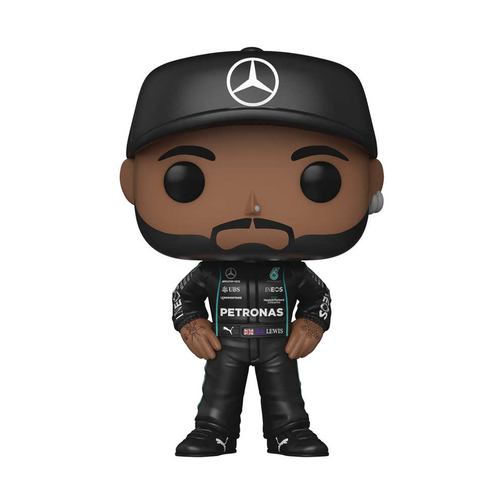 Pop Vinyl Mercedes Amg Petronas Formula One Hamilton Figure | L.A. Mood Comics and Games