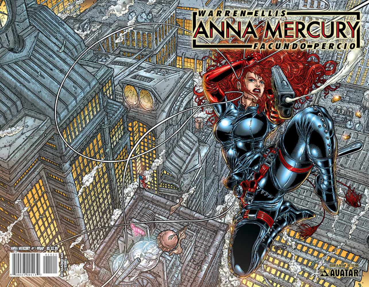 Anna Mercury #1-5 Wrap Cvrs Bag Set (5ct) (Mature) | L.A. Mood Comics and Games