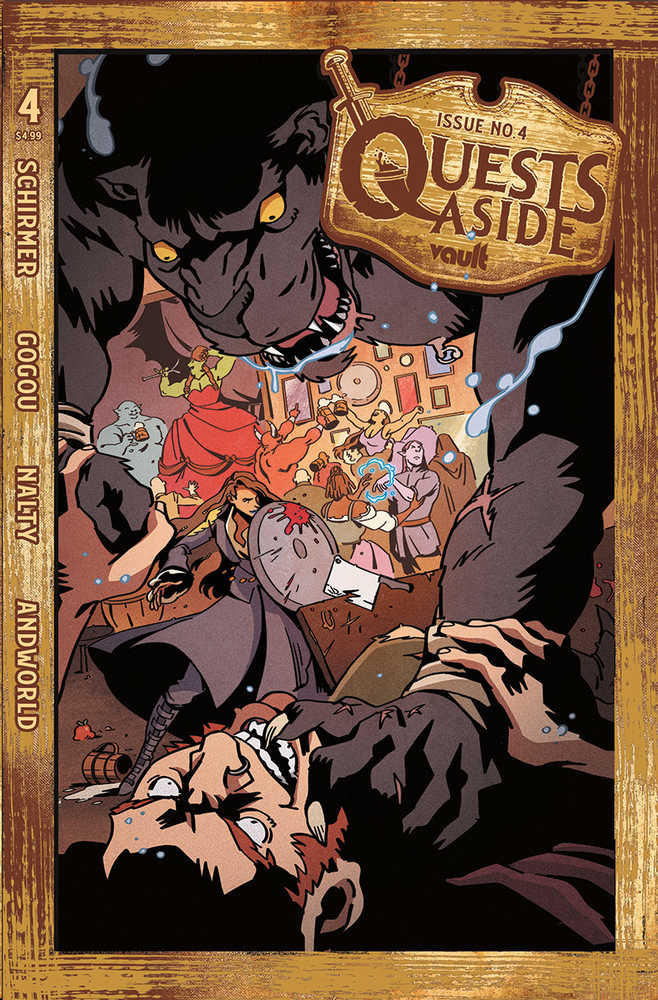 Quests Aside #4 Cover A Gogou | L.A. Mood Comics and Games
