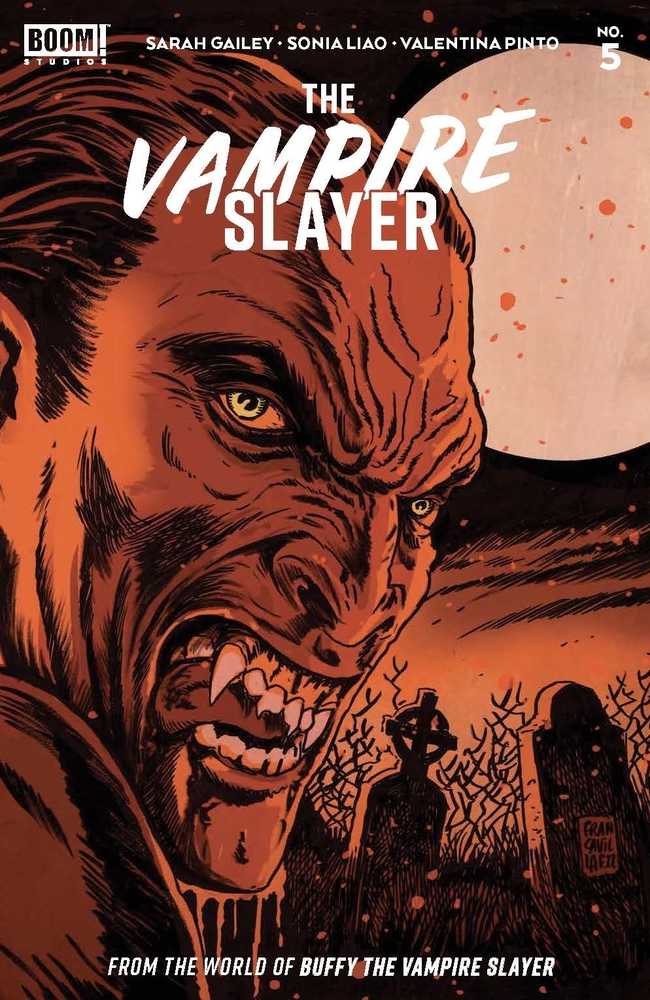 Vampire Slayer (Buffy) #5 Cover B Blood Red Variant Francavilla | L.A. Mood Comics and Games