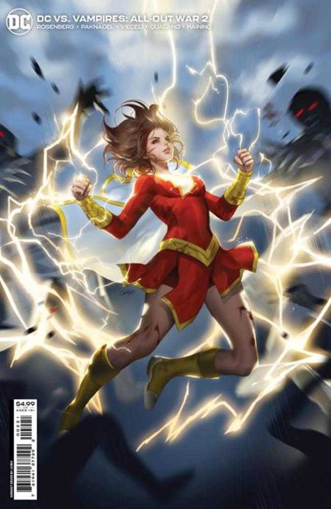 DC vs Vampires All-Out War #2 (Of 6) Cover B Lesley Leirix Li Card Stock Variant | L.A. Mood Comics and Games