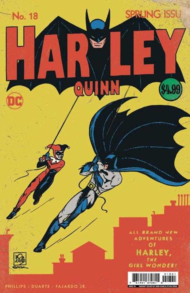 Harley Quinn #18 Cover C Ryan Sook Homage Card Stock Variant | L.A. Mood Comics and Games