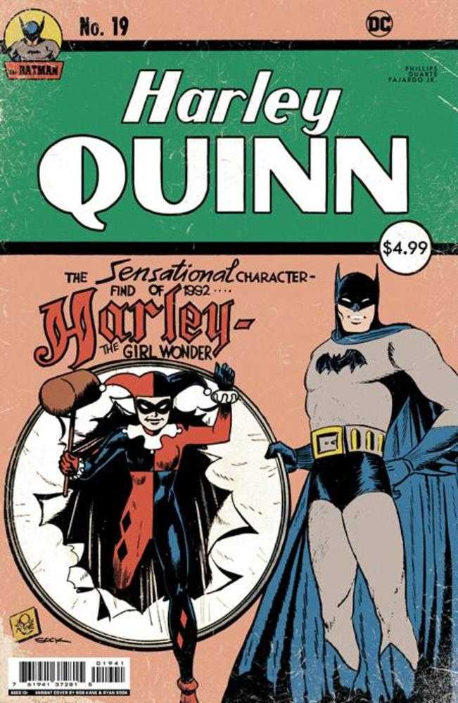 Harley Quinn #19 Cover C Ryan Sook Homage Card Stock Variant | L.A. Mood Comics and Games