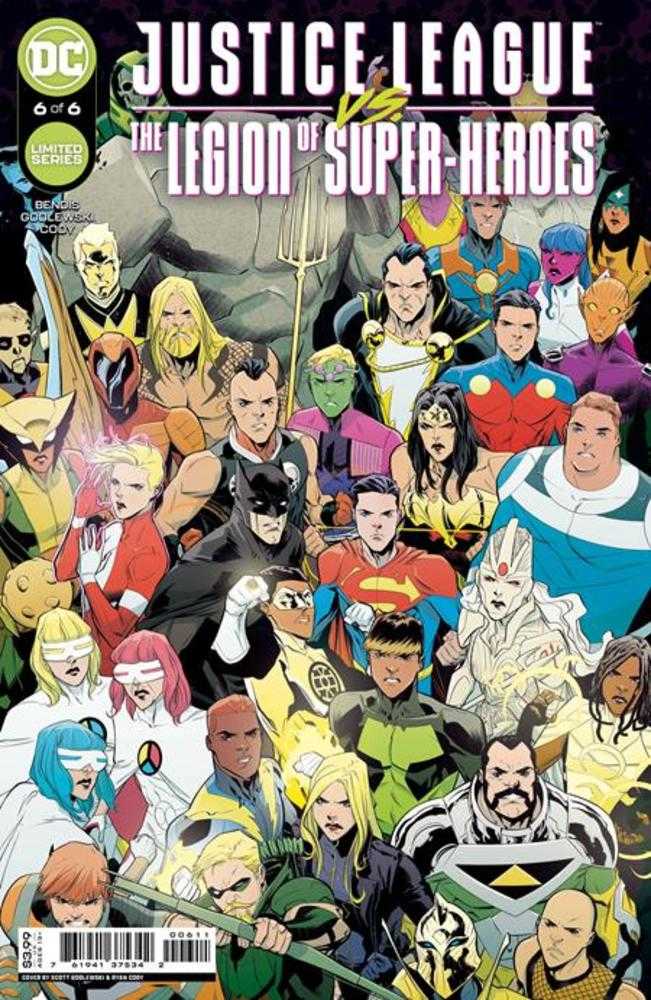 Justice League vs The Legion Of Super-Heroes #6 (Of 6) Cover A Scott Godlewski | L.A. Mood Comics and Games