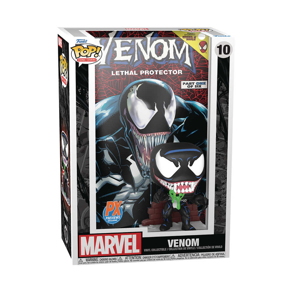 Pop Comic Cover Marvel Venom Lethal Protector V1 Previews Exclusive Vinyl Figure (C | L.A. Mood Comics and Games