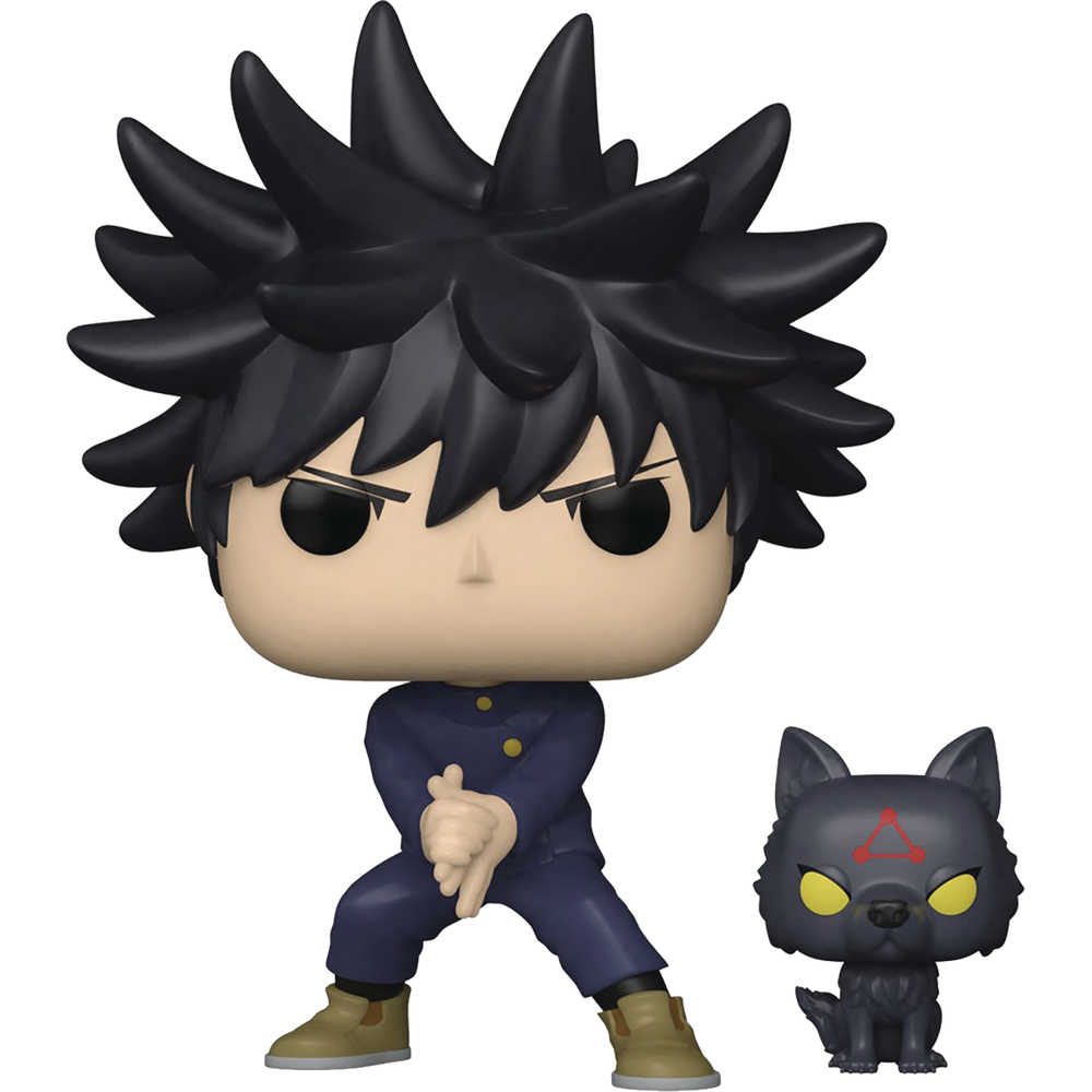 Pop Animation Jujutsu Kaisen S1 Megumi with Dogs Vinyl Figure | L.A. Mood Comics and Games