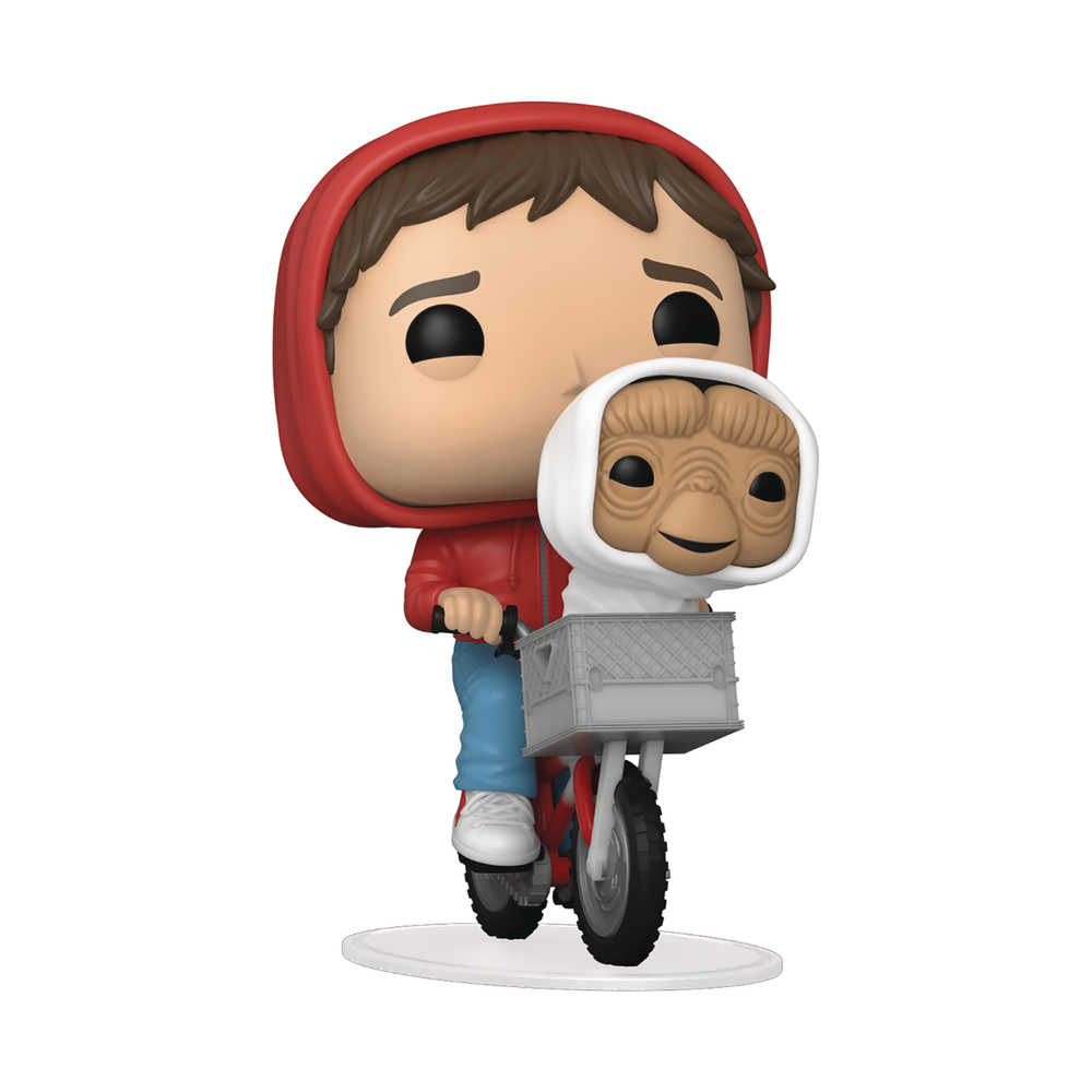 Pop Movies Et 40th Elliot with Et In Bike Basket Vinyl Figure | L.A. Mood Comics and Games