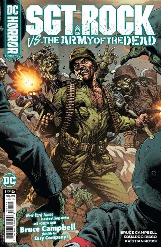 DC Horror Presents Sgt Rock vs The Army Of The Dead #1 (Of 6) Cover A Gary Frank (Mature) | L.A. Mood Comics and Games