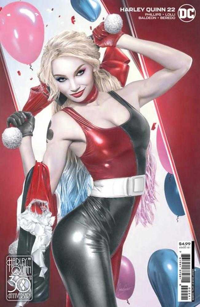 Harley Quinn #22 Cover C Natali Sanders Harley Quinn 30th Anniversary Card Stock Variant | L.A. Mood Comics and Games