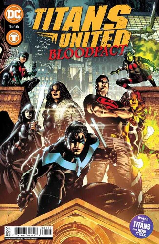 Titans United Bloodpact #1 (Of 6) Cover A Eddy Barrows | L.A. Mood Comics and Games