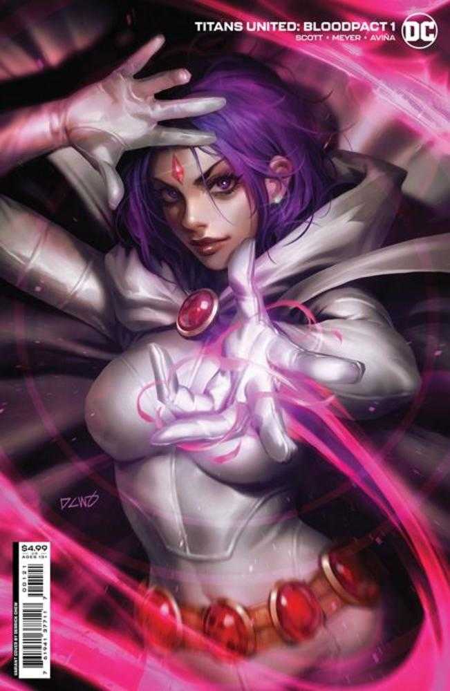 Titans United Bloodpact #1 (Of 6) Cover B Derrick Chew Card Stock Variant | L.A. Mood Comics and Games