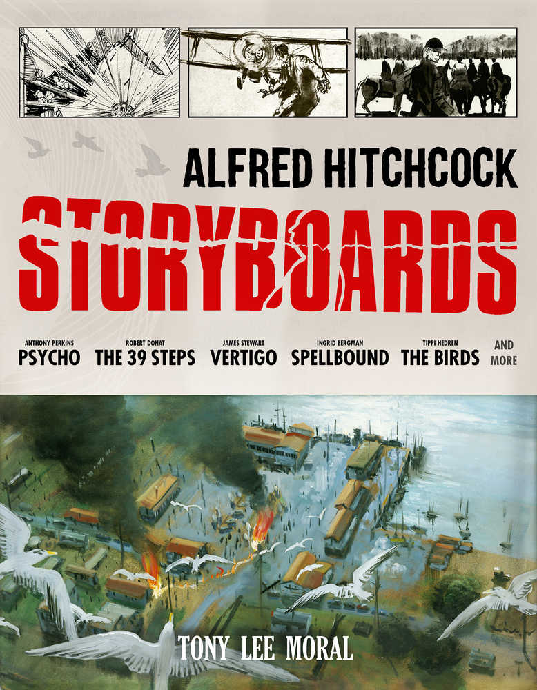 Alfred Hitchcock Storyboards Hardcover | L.A. Mood Comics and Games