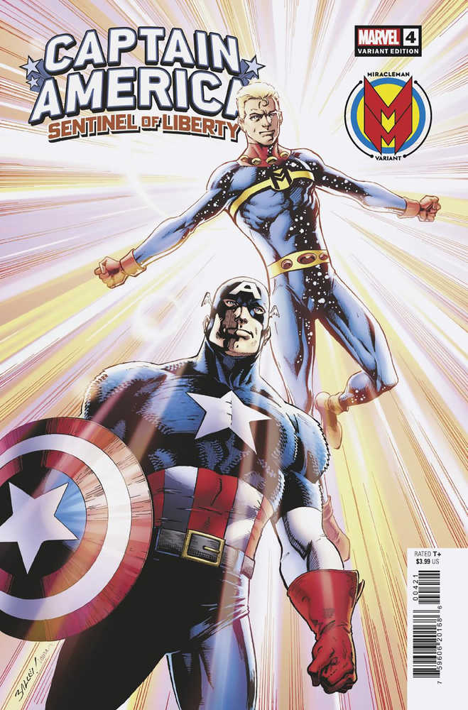 Captain America Sentinel Of Liberty #4 Bagley Miracleman Variant | L.A. Mood Comics and Games