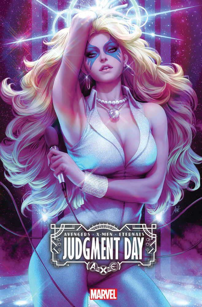 A.X.E. Judgment Day #6 Artgerm Dazzler Poster | L.A. Mood Comics and Games