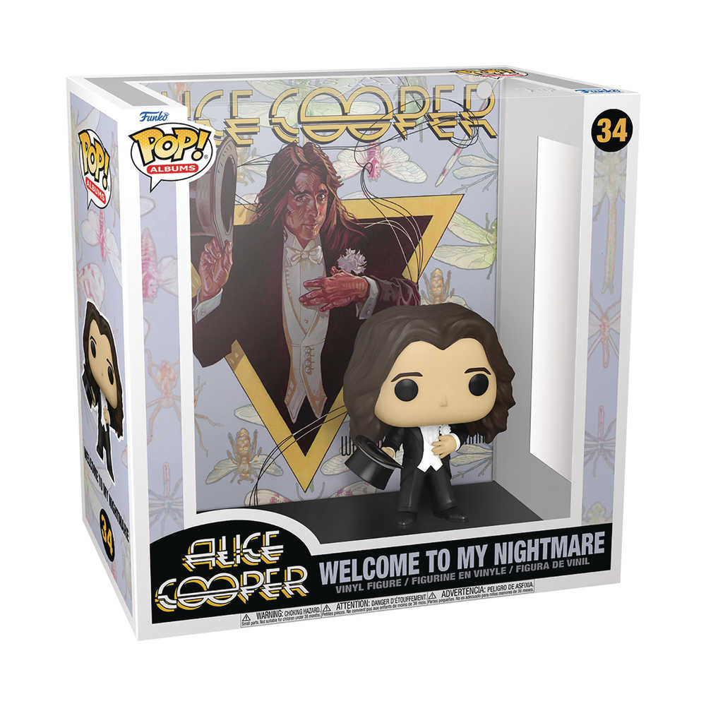 Pop Albums Alice Cooper Welcome To My Nightmare Vinyl Figure | L.A. Mood Comics and Games