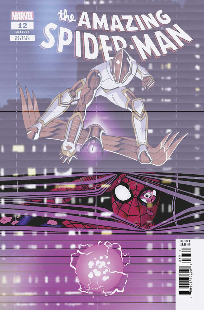 Amazing Spider-Man #12 Reilly Window Shades Variant | L.A. Mood Comics and Games