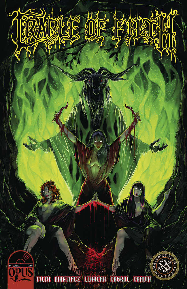 Cradle Of Filth #4 Cover A Hetrick | L.A. Mood Comics and Games