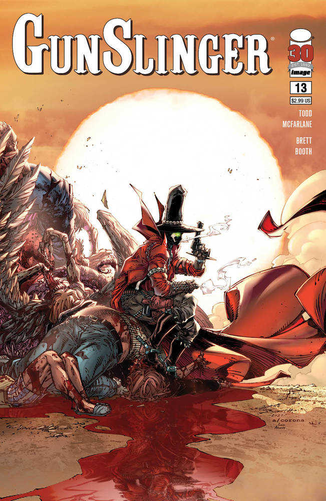 Gunslinger Spawn #13 Cover B Booth | L.A. Mood Comics and Games