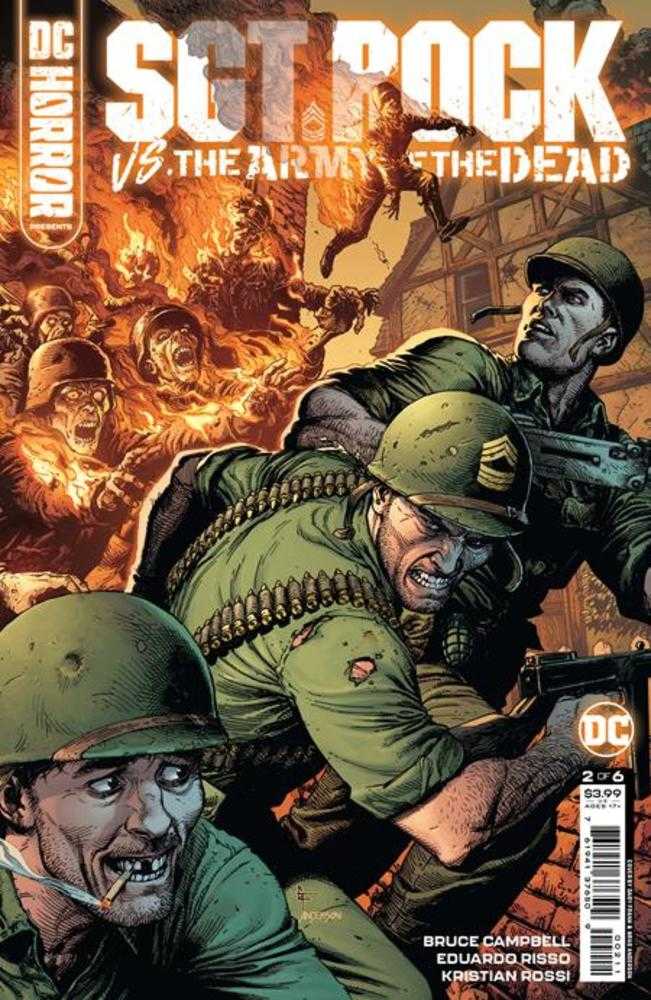 DC Horror Presents Sgt Rock vs The Army Of The Dead #2 (Of 6) Cover A Gary Frank (Mature) | L.A. Mood Comics and Games