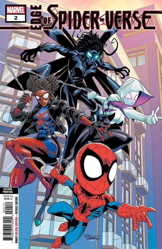 Edge Of Spider-Verse #2 (Of 5) 2ND Printing Lubera Variant | L.A. Mood Comics and Games