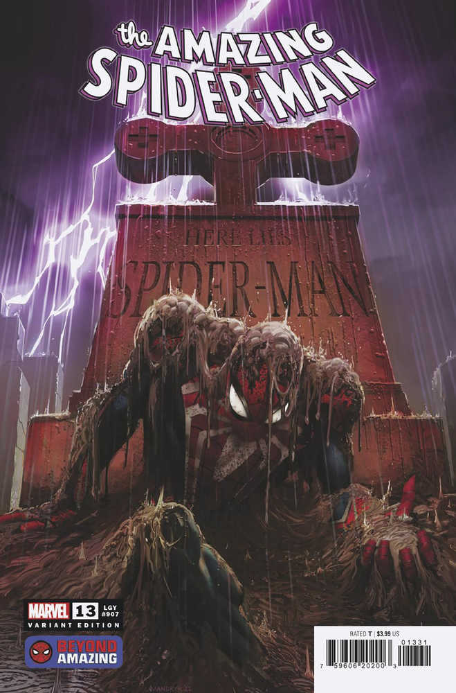 Amazing Spider-Man #13 Mandryk Beyond Amazing Spider-Man Variant | L.A. Mood Comics and Games