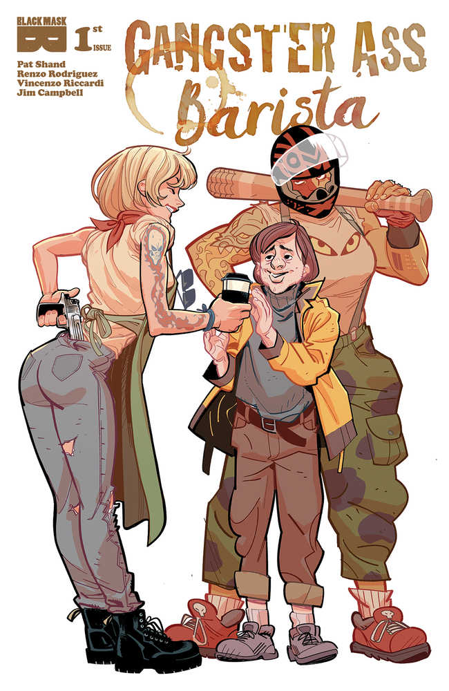 Gangster Ass Barista #1 Cover A Hughes & Cramb (Mature) | L.A. Mood Comics and Games