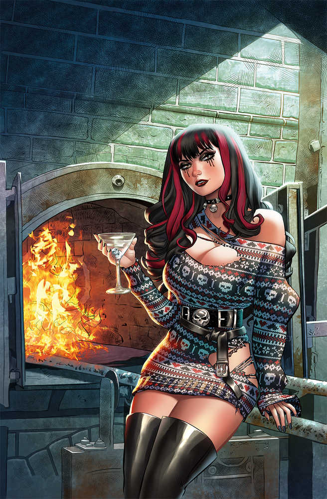 Grimm Fairy Tales 2022 Holiday Pinup Special Cover D Ortiz | L.A. Mood Comics and Games