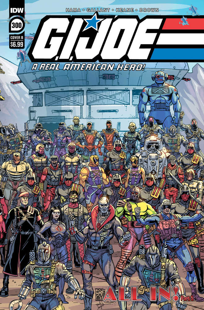 G.I. Joe A Real American Hero #300 Cover B Sullivan | L.A. Mood Comics and Games
