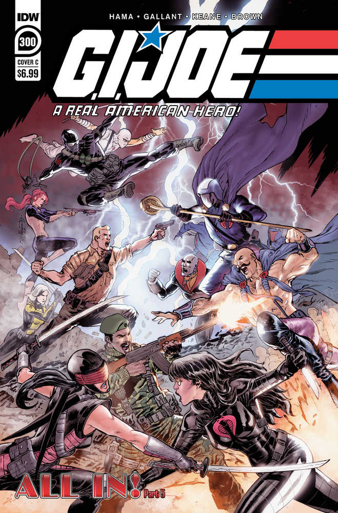 G.I. Joe A Real American Hero #300 Cover C Diaz | L.A. Mood Comics and Games