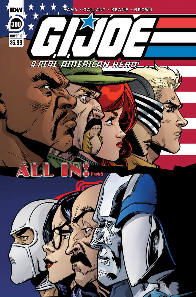G.I. Joe A Real American Hero #300 Cover D Mckeown | L.A. Mood Comics and Games