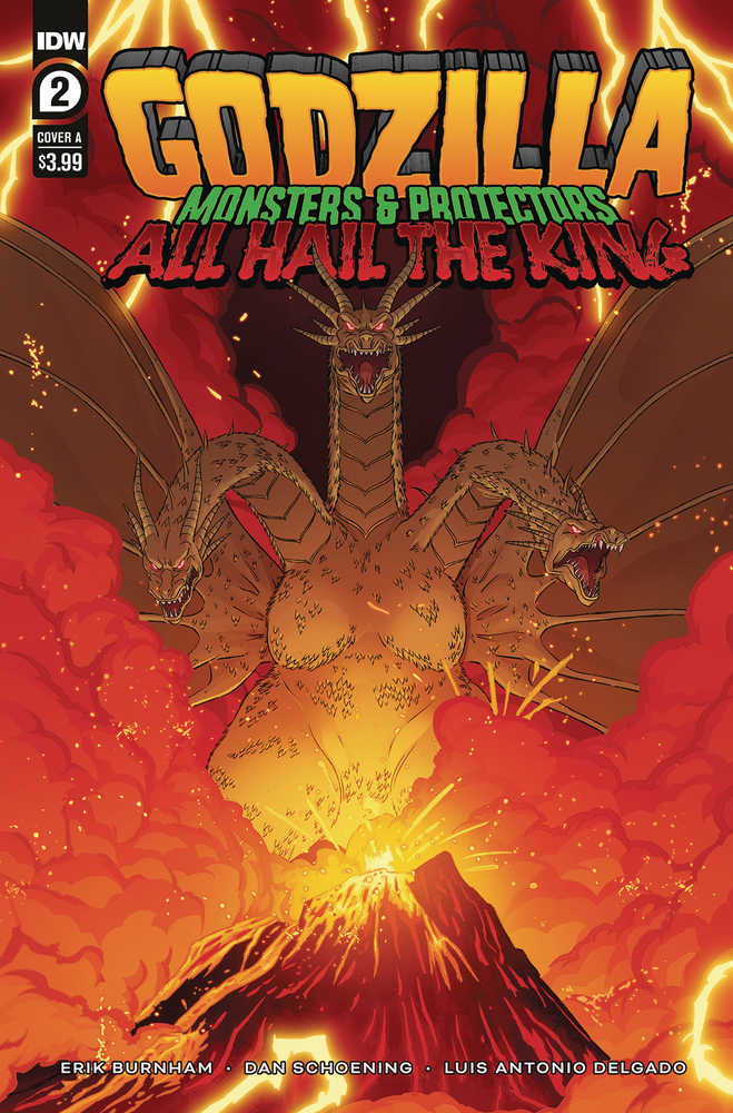 Godzilla Monsters & Protectors All Hail King #2 Cover A Schoen | L.A. Mood Comics and Games