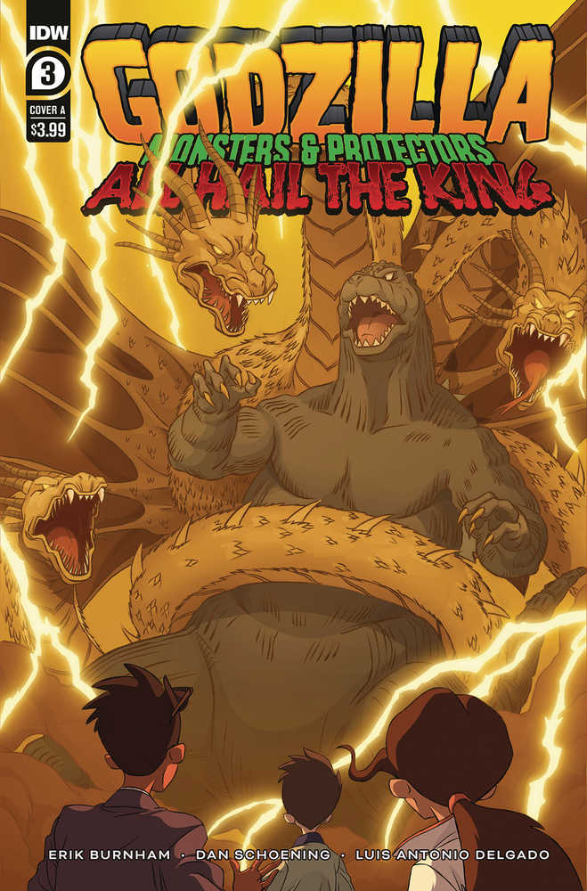 Godzilla Monsters & Protectors All Hail King #3 Cover A Schoen | L.A. Mood Comics and Games
