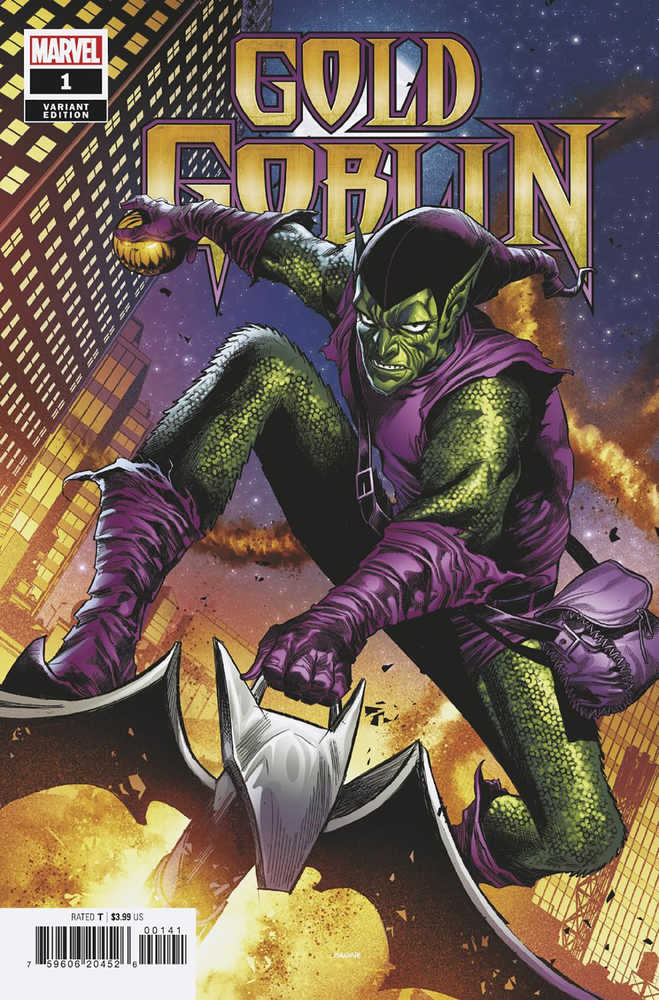 Gold Goblin #1 (Of 5) Chechetto Green Variant | L.A. Mood Comics and Games