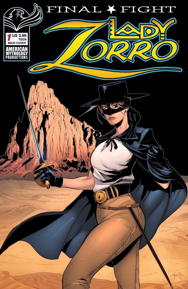 Lady Zorro Final Flight #1 Cover A Avella Main | L.A. Mood Comics and Games