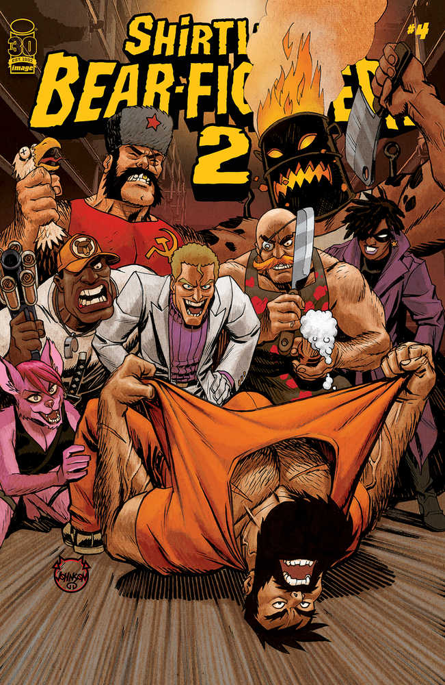 Shirtless Bear-Fighter 2 #4 (Of 7) Cover A Johnson | L.A. Mood Comics and Games