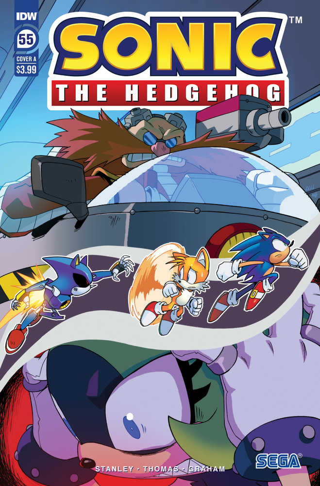 Sonic The Hedgehog #55 Cover A Hammerstrom | L.A. Mood Comics and Games