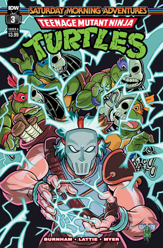 Teenage Mutant Ninja Turtles Saturday Morning Adventures #3 Cover A Lattie | L.A. Mood Comics and Games