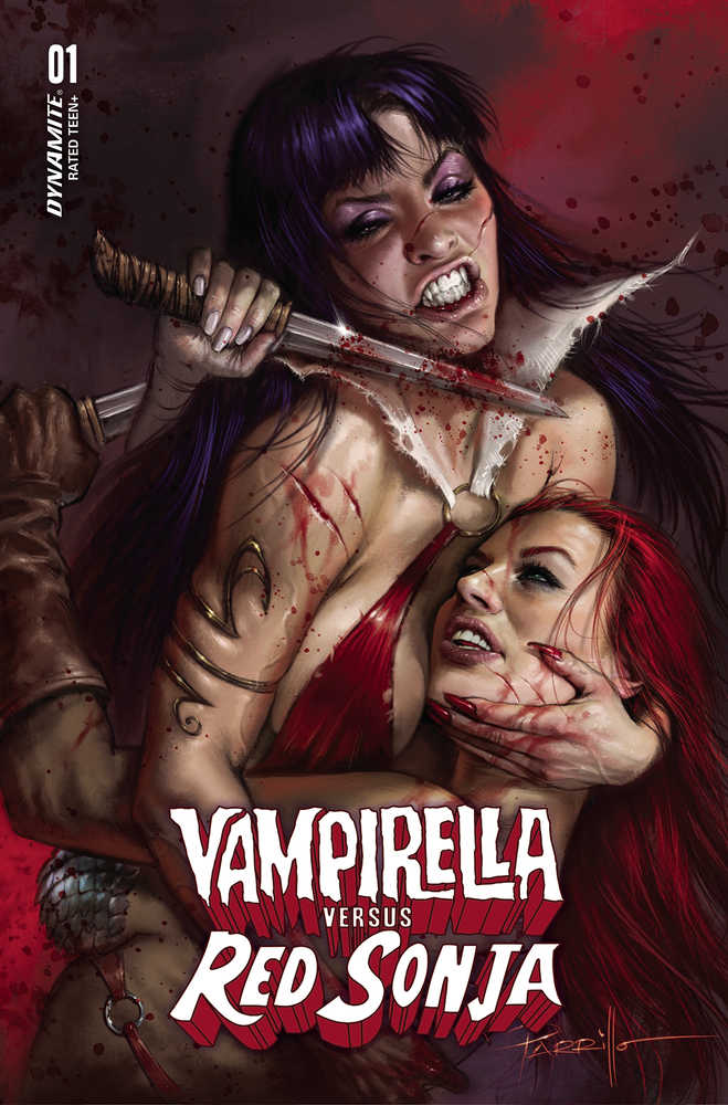 Vampirella vs Red Sonja #1 Cover A Parrillo | L.A. Mood Comics and Games