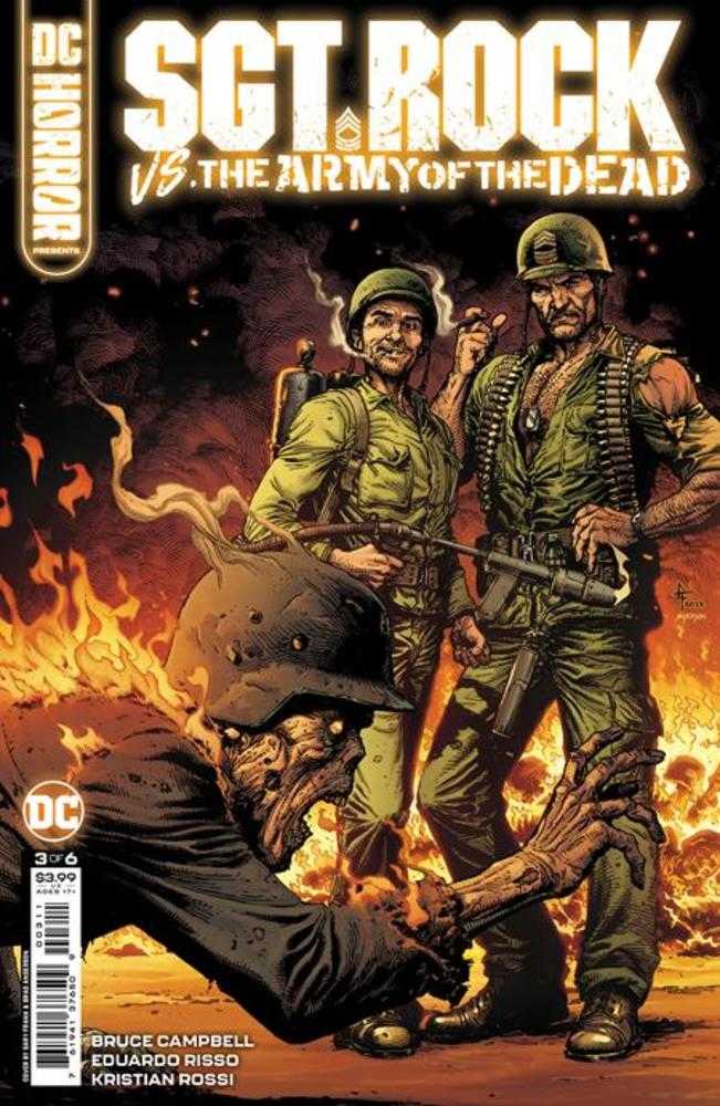 DC Horror Presents Sgt Rock vs The Army Of The Dead #3 (Of 6) Cover A Gary Frank (Mature) | L.A. Mood Comics and Games
