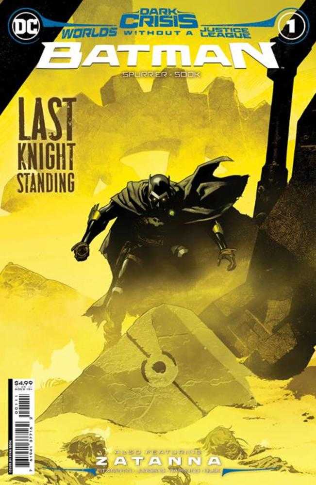 Dark Crisis Worlds Without A Justice League Batman #1 (One Shot) Cover A Ryan Sook | L.A. Mood Comics and Games